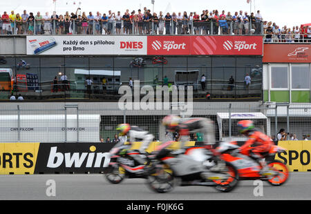 Brno, Tschechische Republik. 16. August 2015. Grand Prix der Tschechischen Republik 2015, Tschechische Republik, 16. August, Brno, Tschechische Republik. © Vaclav Salek/CTK Foto/Alamy Live-Nachrichten Stockfoto