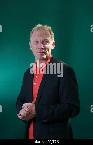 Edinburgh. VEREINIGTES KÖNIGREICH. 17. August 2015. Edinburgh International Book Festival. Jon Kalman Stefansson abgebildet beim Edinburgh International Book Festival. Bildnachweis: Pako Mera/Alamy Live-Nachrichten Stockfoto