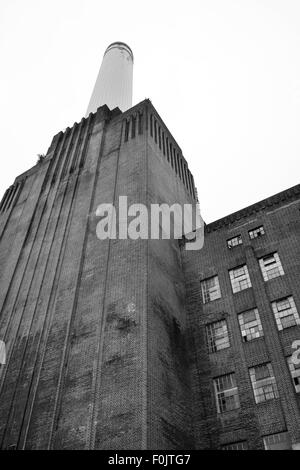 Ansicht der Battersea Power Station, London, England, Vereinigtes Königreich Stockfoto