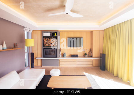 Home Schaufenster-Wohnzimmer Stockfoto