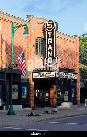 Klassische amerikanische Kino Rockland Harbor Maine New England USA Stockfoto