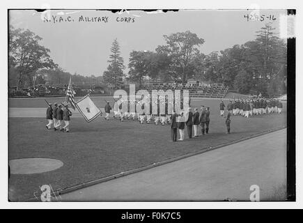 NYAC Militärkorps Stockfoto