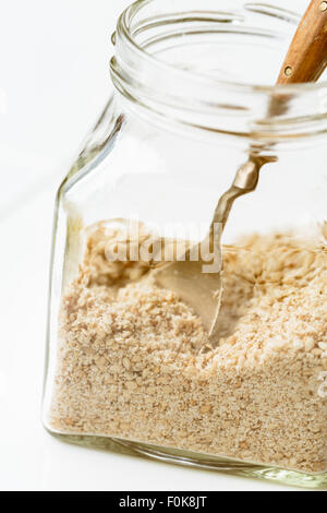 Gomasio (Mischung aus Sesam und Meer Salz aus Japan) Stockfoto