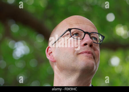 Edinburgh. VEREINIGTES KÖNIGREICH. 17. August 2015. Edinburgh International Book Festival. abgebildete Jan-Philipp Sendker beim Edinburgh International Book Festival. Bildnachweis: Pako Mera/Alamy Live-Nachrichten Stockfoto