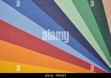 Leinwand-Farbpalette Stockfoto