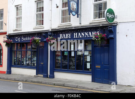 Baby-Hannahs Pub in Skibbereen, berühmt für traditionelle Musik Stockfoto