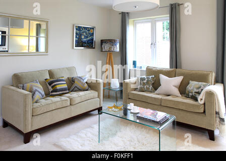 Moderne sitzen/Wohnzimmer Stockfoto