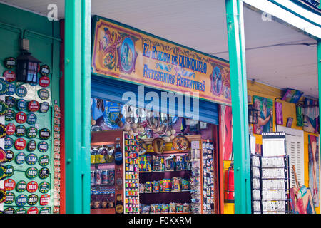 Caminito Straße bunte Häuser und Architektur in La Boca Town Nachbarschaft, Buenos Aires, Argentinien Stockfoto