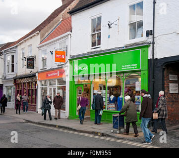 Speichern Sie die Kinder und Geist Charity-Shop Geschäfte Geschäfte Goodramgate York North Yorkshire England Großbritannien GB Groß Großbritannien Stockfoto