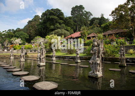 Taman Ujung Wasser Palast - herrliche Wasser im Osten Balis Stockfoto