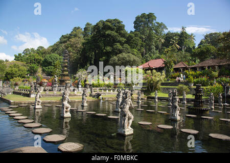 Taman Ujung Wasser Palast - herrliche Wasser im Osten Balis Stockfoto