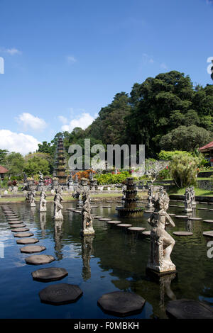 Taman Ujung Wasser Palast - herrliche Wasser im Osten Balis Stockfoto