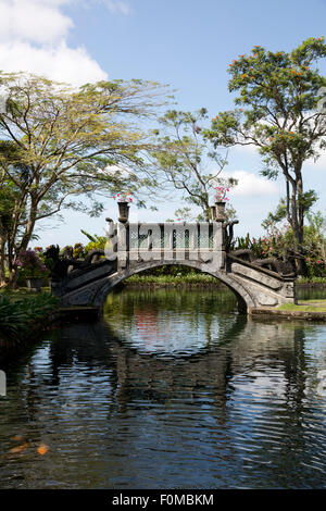 Taman Ujung Wasser Palast - herrliche Wasser im Osten Balis Stockfoto