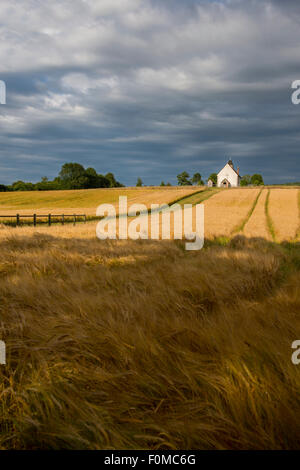 St.-Hubertus Kirche in Idsworth in Hampshire. Stockfoto