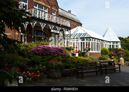 Botanische Gärten-Museum und Cafe, Southport. Stockfoto