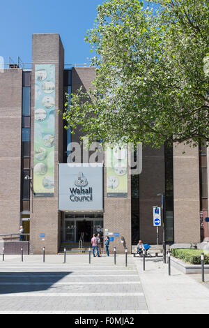 Walsall Metropolitan Borough Council Büros an der Stadthalle, Darwall Street, Walsall Stockfoto