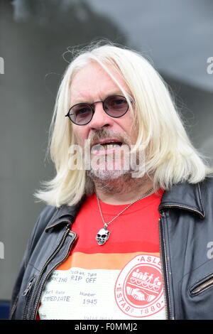 ASLEF Präsident Tosh McDonald am Bahnhof Barnsley, South Yorkshire, Großbritannien. Bild: Scott Bairstow/Alamy Stockfoto