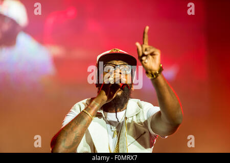 MONTREAL, Kanada, 16. August 2015. Tarrus Riley tritt beim Montreal International Reggae Festival. © Marc Bruxelle/Alamy Live-Nachrichten Stockfoto