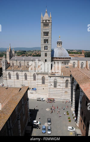 Der Duomo (Kathedrale) von Florenz. dating von 1296 und 1436 abgeschlossen. Stockfoto