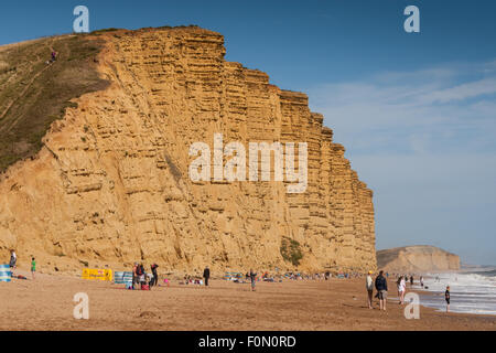 East Cliff, West Bay, Dorset UK Stockfoto