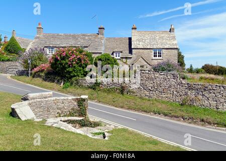 Wert Matravers Dorf Purbeck Dorset UK Stockfoto