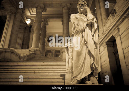 Palais de Justice, nationale Gerichtssaal in Brüssel, Belgien. Stockfoto