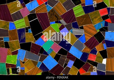 Keramik bunt Textur als Hintergrund geeignet Stockfoto