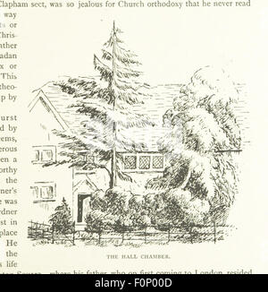 Dieses Bild stammt von „A Kentish Country House“, das die Geschichte des Hall House in Hawkhurst, Kent, und der Familie Jennings beschreibt. Es umfasst die Zeit von der Großen Pest von London bis zum Jubiläum von Königin Victoria und bietet historische Aufzeichnungen und Einblicke in das ländliche Leben in England. Stockfoto