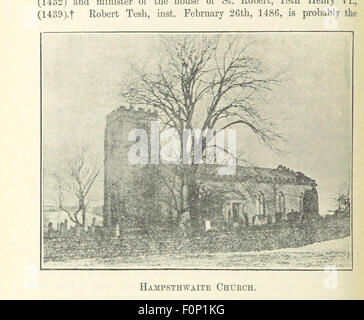 Nidderdale und den Garten von der Nid: eine Yorkshire-Rheinland, etc. Bild von Seite 420 von "Nidderdale und Garten Stockfoto