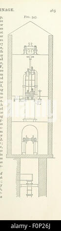 Ein Lehrbuch von Erz und Stein Bergbau... Mit Frontispiz und 716 Abbildungen entnommen Seite 497 von Bild "ein Lehrbuch des Erzes Stockfoto
