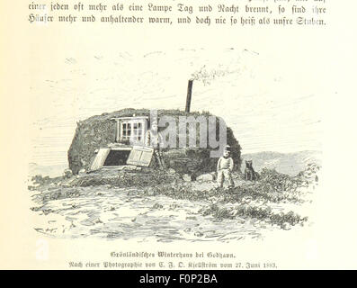 Bild entnommen Seite 507 von "hatten. Seine Eiswüsten Im Innern Und Seine Ostküste. Schilderung der Zweiten Dickson'schen Expedition Ausgeführt Im Jahre 1883... Mit... Abbildungen Und... Karten "Bild entnommen Seite 507 von" hatten Seine Eiswüsten Im Stockfoto