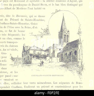 Les Umgebung de Paris. Ouvrage Illustré de... Dessins d'Après Natur par G. Fraipont et Accompagné d ' une Carte, etc. Bild entnommen Seite 537 von "Les Umgebung de Paris Stockfoto