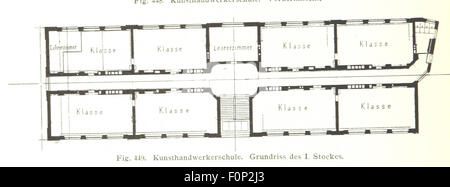 Bild entnommen Seite 556 von "Strassburg Und Seine Bauten. Herausgegeben Vom Architekten Und Ingenieur-Verein Für Elsass-Lothringen. Mit 655 Abbildungen im Text, etc. "Bild entnommen Seite 556 von" Strassburg Und Seine Bauten Stockfoto