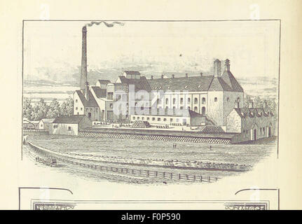 Ein Bild von Seite 106 des „Guide to Craigmillar and its Environment“, das das historische Craigmillar Castle und die umliegenden Gebiete in Schottland zeigt. Das Buch enthält 57 Illustrationen, die lokale Wahrzeichen und historische Stätten darstellen. Stockfoto