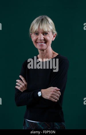 Edinburgh. VEREINIGTES KÖNIGREICH. 19. August. Edinburgh International Book Festival. Tag 4 Edinburgh International Book Festival findet statt in Charlotte Square Gardens. Im Bild Kate Mosse. © Kredit: Pako Mera/Alamy Live-Nachrichten Stockfoto