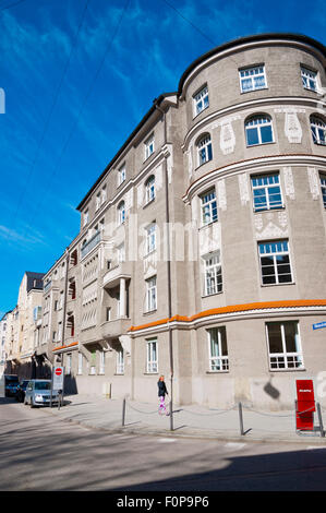 Ohmstrasse, Schwabing, München, Bayern, Deutschland Stockfoto
