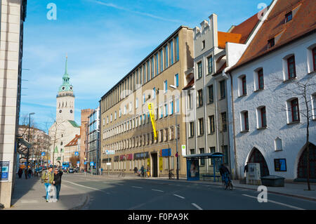 Rindermarkt, Altstadt, Altstadt, München, Bayern, Deutschland Stockfoto