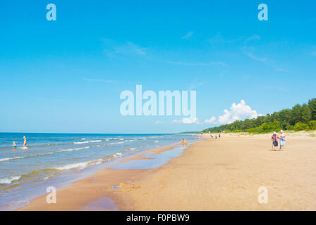 Strand, Joesuu, resort in der Nähe von Narva, Ida-Viru County Ostestland, Europa Stockfoto