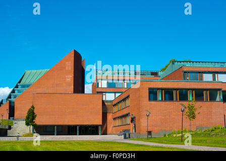 Helsinki University of Technology, Teil der Aalto-Universität, Auditorium, entworfen von Alvar Aalto, Otaniemi, Espoo, Finnland Stockfoto