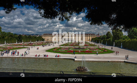 Schloss Schönbrunn, Wien, Österreich Stockfoto