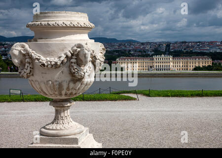 Schloss Schönbrunn, Wien, Österreich Stockfoto