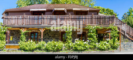 Die French Laundry in Yountville, Kalifornien ein Thomas Keller restaurant Stockfoto