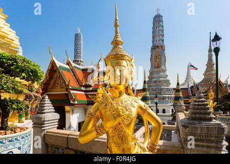 Thailand, Bangkok, Wat Phra Kaeo Stockfoto