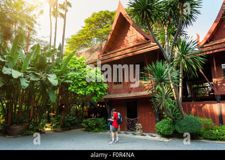 Thailand, Bangkok, Jim Thompson-Haus Stockfoto