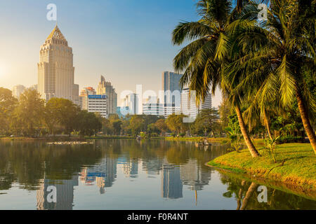 Thailand, Bangkok Lumpini Park Stockfoto