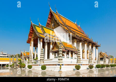 Wat Suthat stammt aus der ersten Hälfte des 19. Jahrhunderts, Bangkok, Thailand, Südostasien, Asien Stockfoto