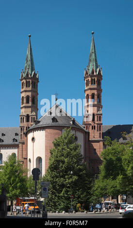 Neumünster, Würzburg, untere Franken, Bayern, Deutschland Stockfoto