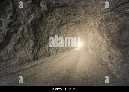 Alte Tunnel Weg Stockfoto