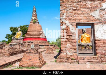 Wat Worachetharam, Ayutthaya, Thailand Stockfoto