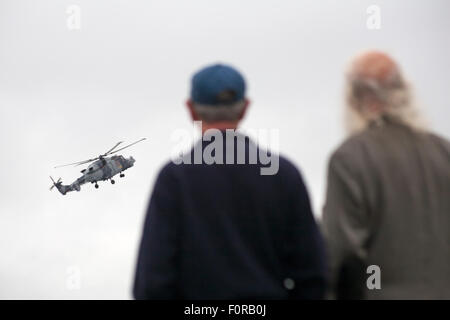 Bournemouth, UK. 20. August 2015. Die Black Cats Helikopter Display Team Höchstleistungen Bournemouth Air Festival Credit: Carolyn Jenkins/Alamy Live News Stockfoto